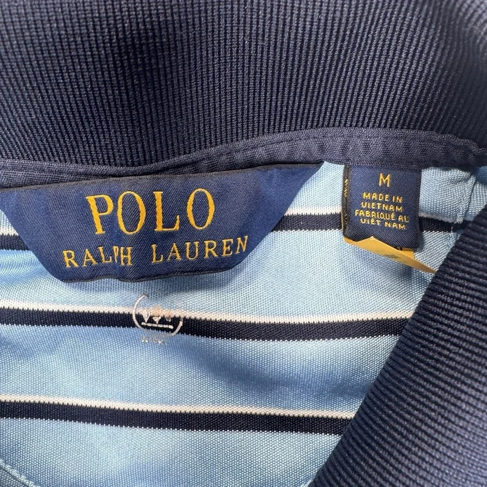 Polo Ralph Lauren Polo Shirt Mens M Wicking Torrey Pines 121 US Open Preppy